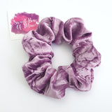 Crinkle Velvet Scrunchie