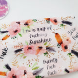 *Adults Only* Ray of F**king Sunshine Knot Headband