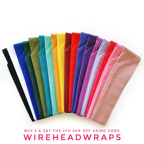 PLAIN COLOURS - Wire Headwrap